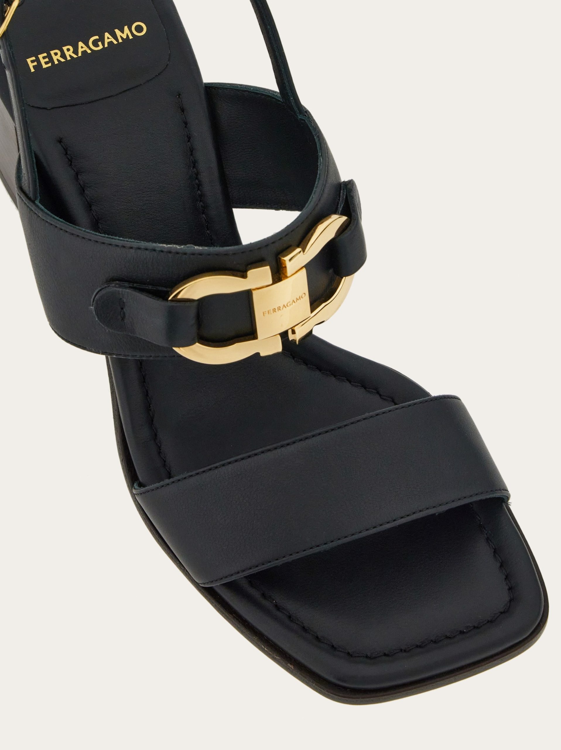 Ferragamo Sandal with Gancini ornament - Image 4